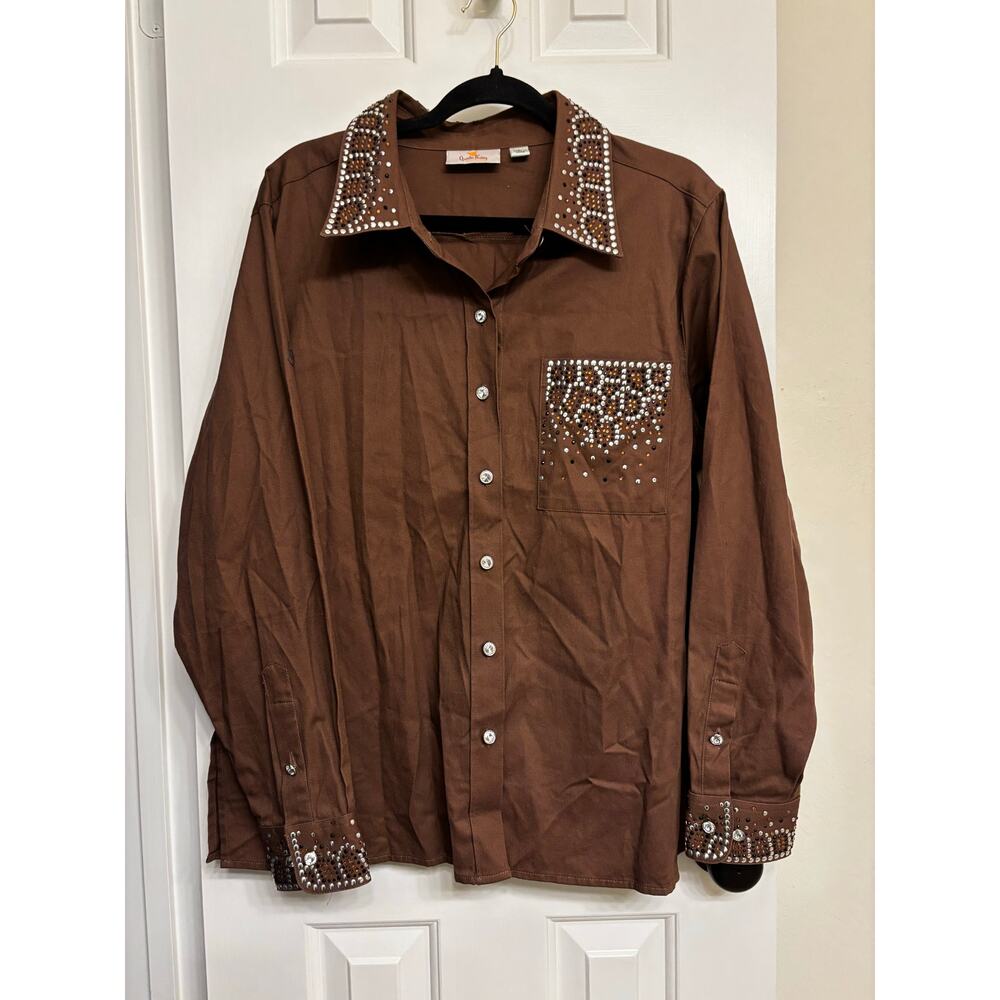 Funky bedazzled shirt